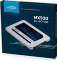 1TB Crucial MX500 2.5' SATA SSD - 3D TLC 560/510 MB/s 90/95K IOPS 7mm w/9.5mm Adapter