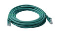 8Ware Cat 6a UTP Ethernet Cable, Snagless  - 10m Green
