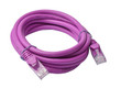 8Ware Cat 6a UTP Ethernet Cable, Snagless  - 2m Purple