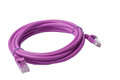 8Ware Cat 6a UTP Ethernet Cable, Snagless  - 3m Purple