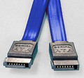 8Ware SATA 3 Cable - Straight - 50cm Blue