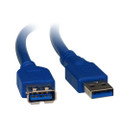 8Ware USB 3.0 Extension Cable Type A to A M/F Blue - 2m