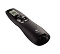 Logitech R800 Laser Presentation Remote LCD display  time tracking 30m