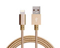 Astrotek 2m USB Lightning Data Sync Charger Gold Color Cable for iPhon