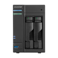 Asustor 2-Bay NAS, HDMI 2.0, USB Type-C Type Intel Celeron Dual-Core,