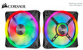 Corsair QL140 RGB, ICUE, 140mm RGB LED PWM Fan 26dBA, 50.2 CFM, Single