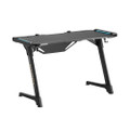 Brateck RGB Lighting Gaming Desk with Rear Baffle (1200x600mm/47.2'x23