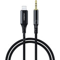 CHOETECH AUX007 Lighteing to 3.5mm Male Audio Cable 1M - Black