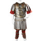 Trousers, tunic, cingulum, cuirass, and shoulder fringes