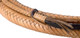 Features genuine leather fall with a twisted polyester thread cracker, making it a fully functional whip!