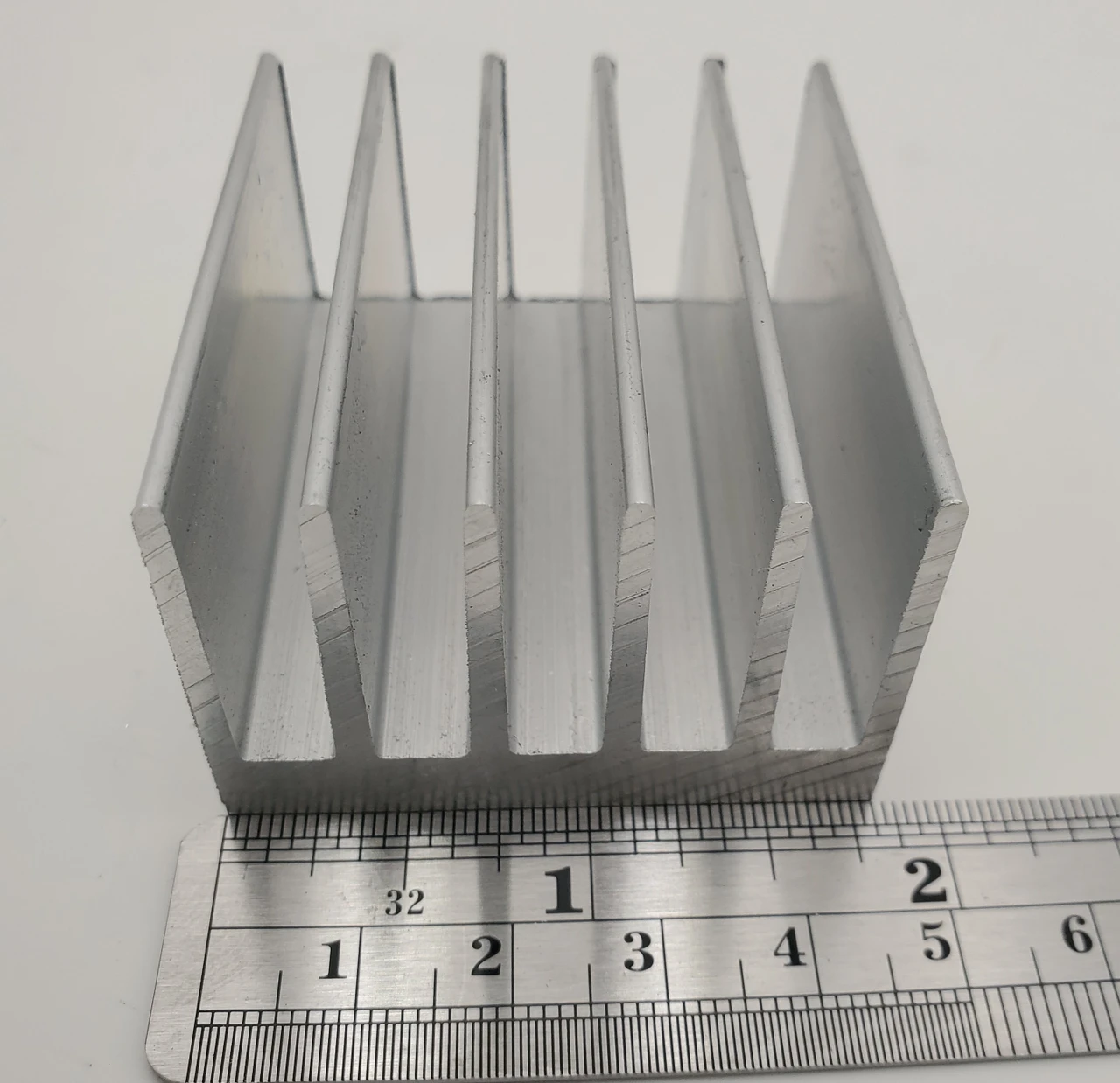 1.813" Wide Extruded Aluminum Heatsink