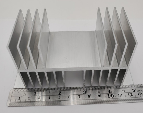 5.000" Wide Extruded Aluminum Heatsink (for SSR's)