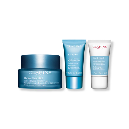 HYDRA ESS 50ML N/D + FRSH SCB 15ML+ SOS HYDRA MASK15ML HYDRA ESS 50ML N/D + FRSH SCB 15ML+ SOS HYDRA MASK15ML