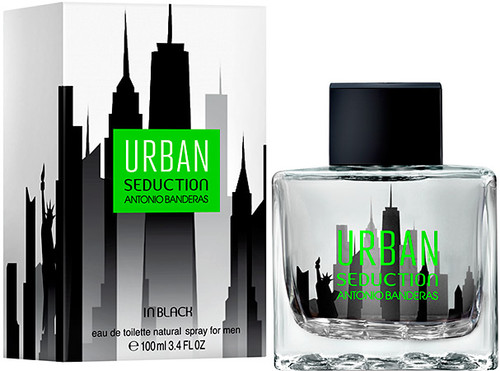 Urban Seduction In Black For Men EDT 100 ML