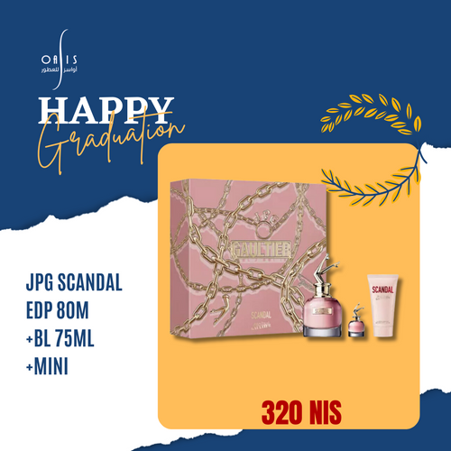 JPG SCANDAL EDP 80ML+BL 75ML+MINI