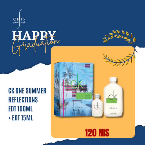 CK ONE SUMMER REFLECTIONS EDT 100ML+ EDT 15ML