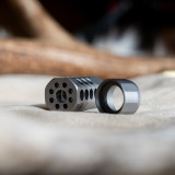 Sporter Rad Brake - 30 Cal - 1/2-28 Thread - STAINLESS Blemished