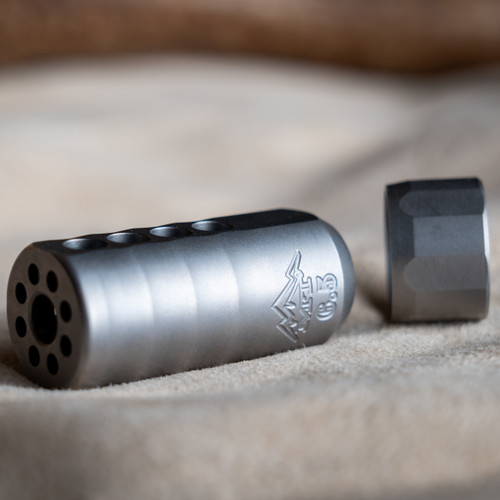 Sporter Rad Brake - 30 Cal - 1/2-28 Thread - STAINLESS