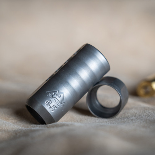 Sporter Rad Brake - 30 Cal - 1/2-28 Thread - STAINLESS Blemished