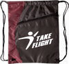 Take Flight Cinch Bag - Maroon