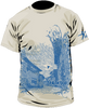 Roof Jump Tee - Silver-Blue