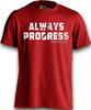 Always Progress Tee - Cardinal