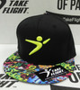 Flight Man Snapback - Graffiti