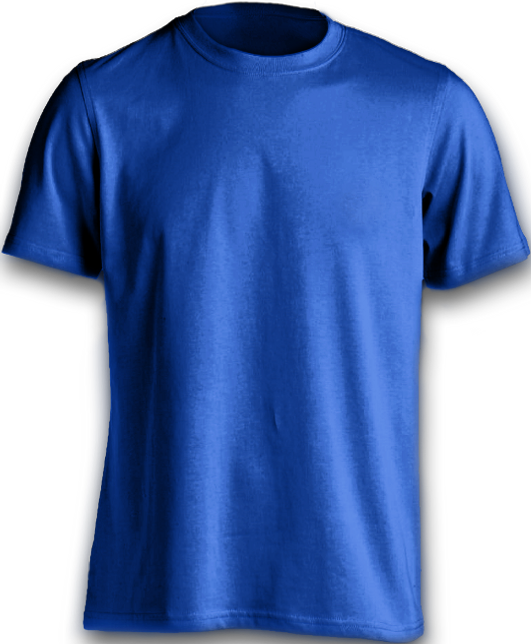 royal blue blank t shirt