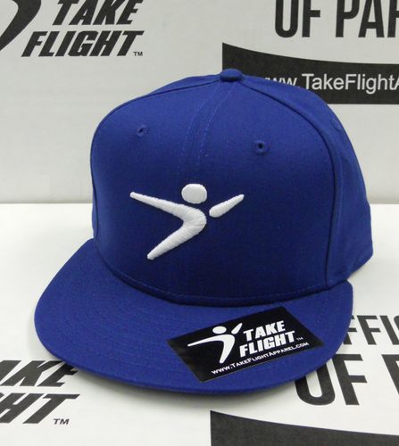 Flight Man Snapback - Classic Blue