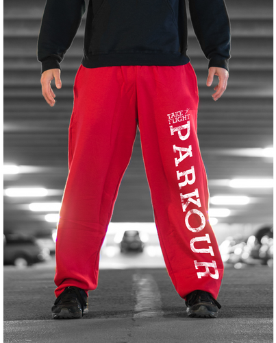 Take Flight Parkour Pants - Red