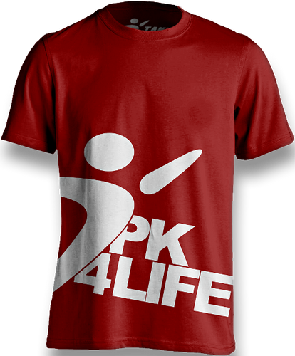 PK4Life Tee - Cardinal
