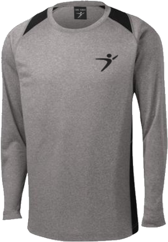 Flight Man Performance Long Sleeve - Gray/Black