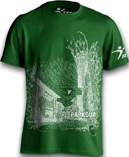 Roof Jump Tee - Green