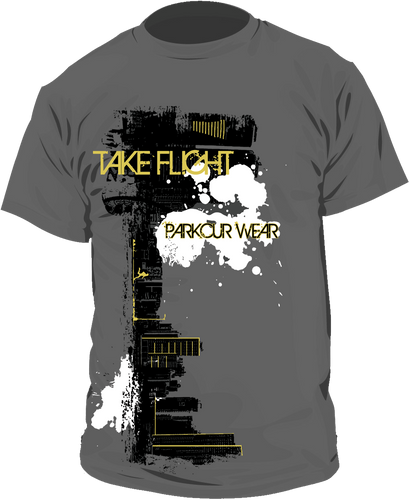 Take Flight City Tee - Gold