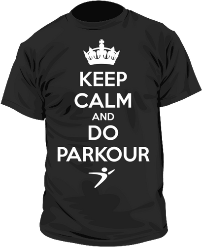 Keep Calm Tee - Black