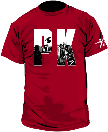 PK Jumper Tee - Cardinal