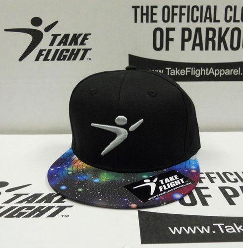 Flight Man Snapback - Galaxy