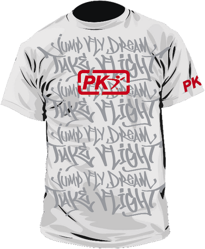 PK Graffiti Tee - White