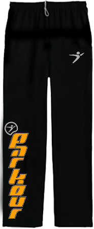 Parkour Edge Pants - Black Gold