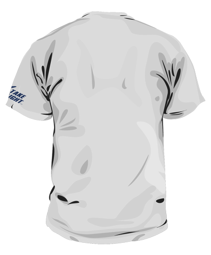 Flow Like Water Tee - Silver