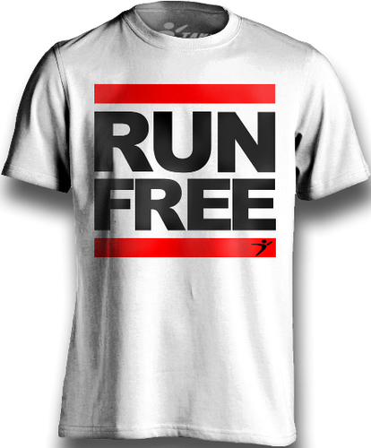 Run Free Tee - White