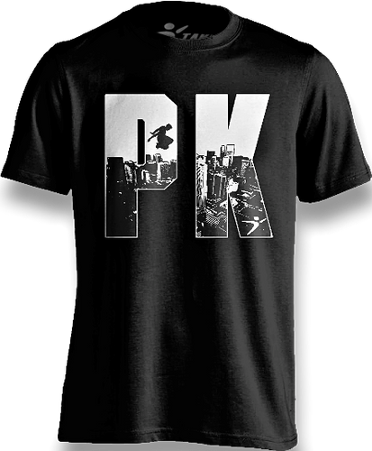 PK Jumper Tee - Black