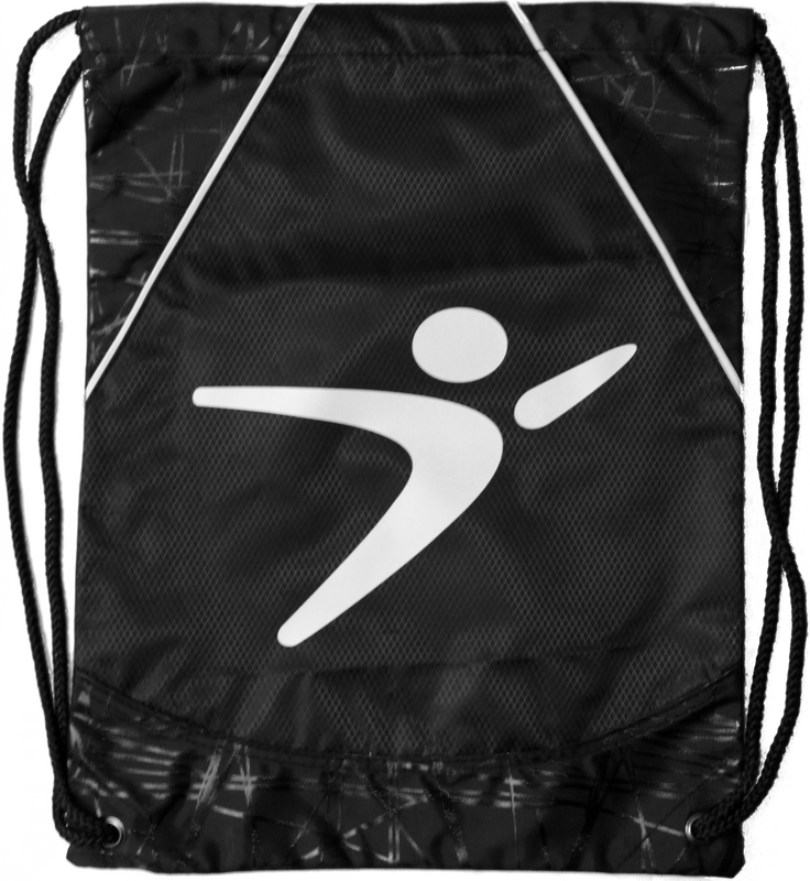 Flight Man Cinch Bag - Black