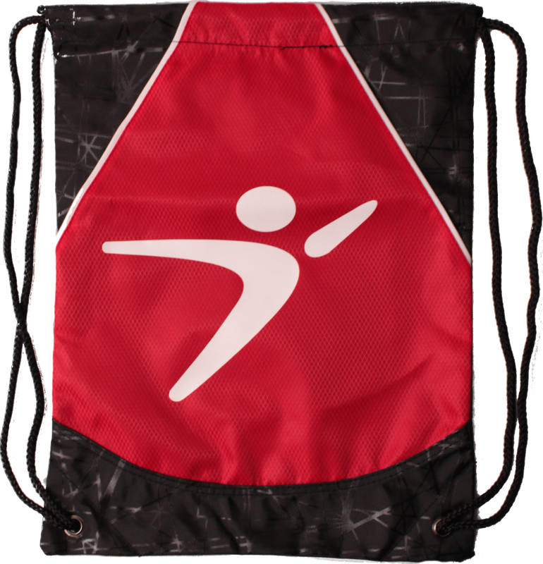 Flight Man Cinch Bag - Red