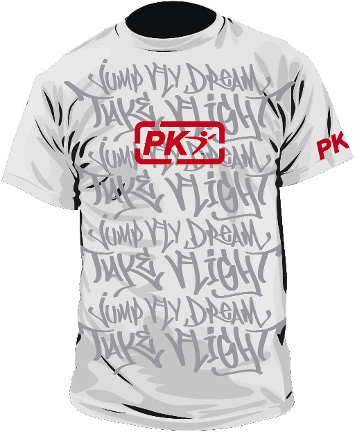 PK Graffiti Tee - White