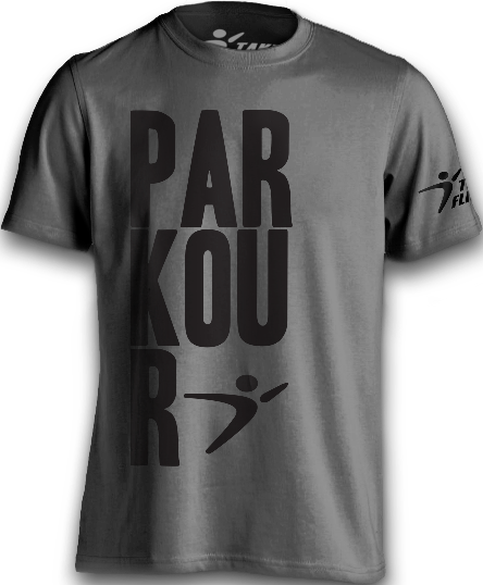 The Original Parkour Tee II - Charcoal