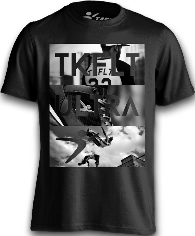TKFLT Ultra Tee - Black - Medium (Only 1 Available)