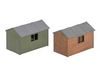 Wills Kits Scenic Series SS58 Garden Sheds (2 kits