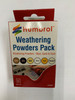 Humbrol AV0021 weathering powders pack - mud, sand and dust