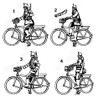 HaT 8276 WWI German Bicylists 1:72 Scale Figures